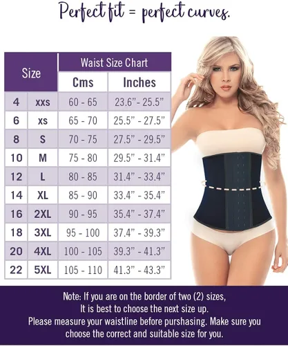 Vista 6 de Siluet Colombian Waist Trainer for Women F20NF21 100% Natural Latex Underbust Waist Corsets Waist Cincher
