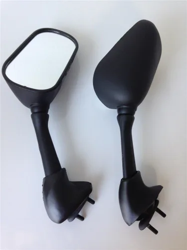 Vista 9 de MT058-BK - Espejos laterales de repuesto para equipo original, color negro, compatible con Yzfr6 Yzf-R6 YZF-R1 Yzfr1 1998 1999 2000 2001 2002