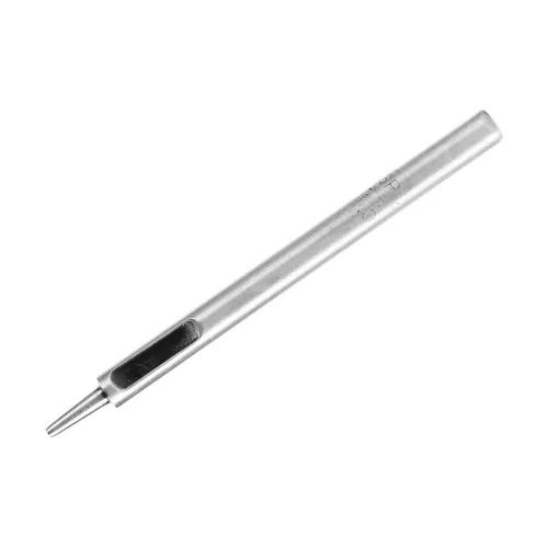 Vista 12 de WUTA Juego de perforadores SPC de 0.020 in de acero hueco perforador de cuero para correa de reloj