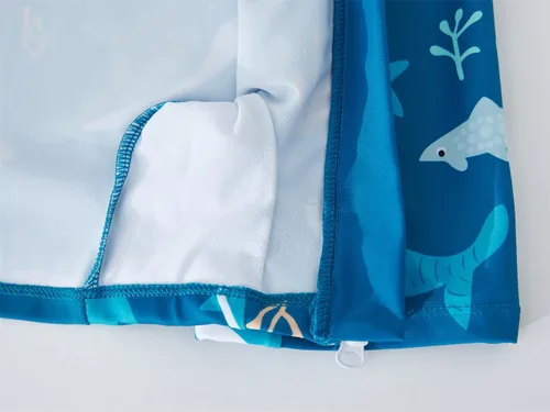 Vista 6 de UMELOK Traje de Baño para Bebé Niño UPF 50+ con Protección Solar y Protección contra Erupciones