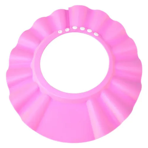 Vista 10 de Gorro de ducha seguro para champú, baño, protección, gorra de baño suave con visera ajustable para bebé, niño, niños... (Azul)