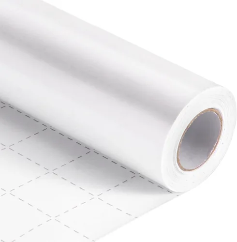 Vista 14 de Papel de regalo rojo de Navidad, papel de regalo con líneas de corte