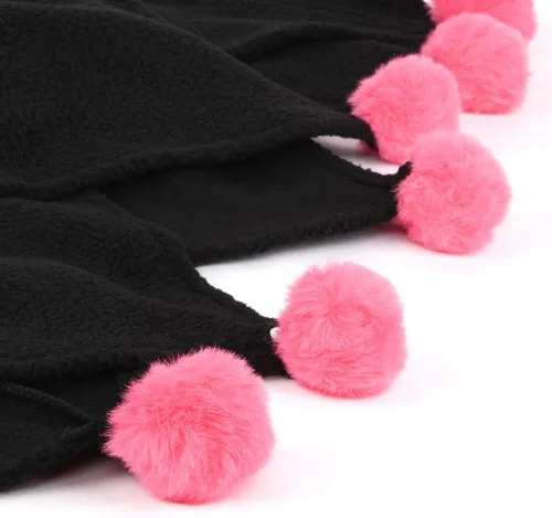 Vista 5 de URAQT Capa de cosplay para mujer disfraz de anime capa negra linda para Halloween