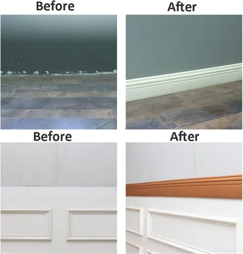 Vista 6 de Tira autoadhesiva para bordes de pared, flexible, extragruesos, protectores de bordes de mesa, protectores de parachoques de seguridad para bebés