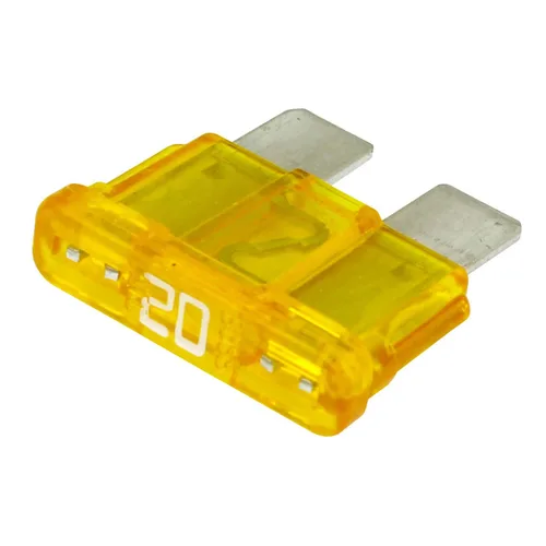 Vista 6 de ATC/ATO Fusible de hoja de bajo voltaje automotriz 32V - 1 Amp - Paquete de 50