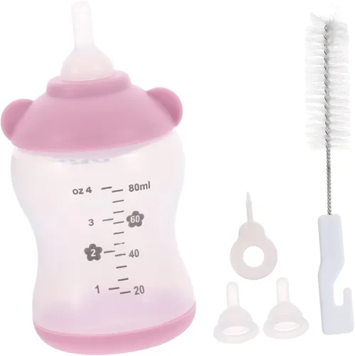 Vista 9 de Botella de alimentación para cachorros, herramienta de alimentación para mascotas, botella para gatos, botella para cachorros, soporte