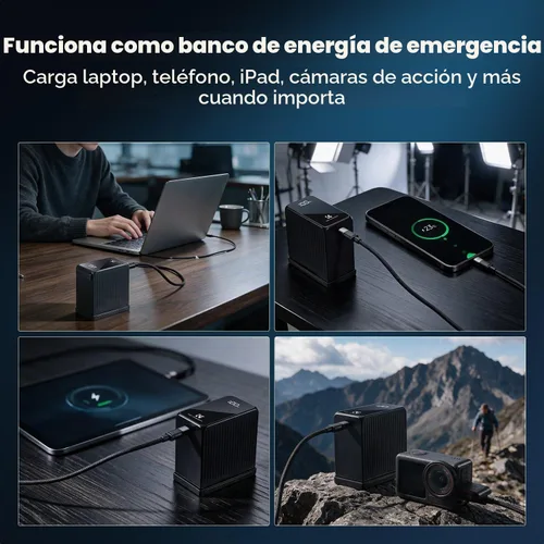 Vista 9 de K&F CONCEPT Batería de repuesto NP-F970 de 10500mAh, PD45W USB-C 2H carga