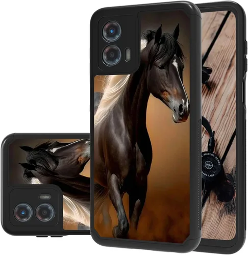 Vista 24 de Funda de doble capa para Motorola Moto G 5G 2023, resistente, a prueba de golpes, resistente, de cuerpo completo, funda protectora resistente