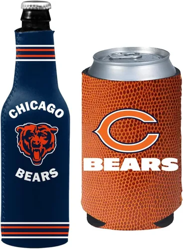Vista 76 de Soporte aislante para latas y botellas de fútbol americano enfriador de bebidas Huggie (Nueva Orleans (Saints) - Negro) Nueva Orleans (Santos)