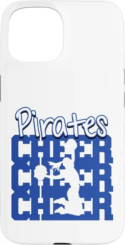 Vista 10 de Pirates Cheer Back to School Cheerleading Spirit B Case for iPhone 16