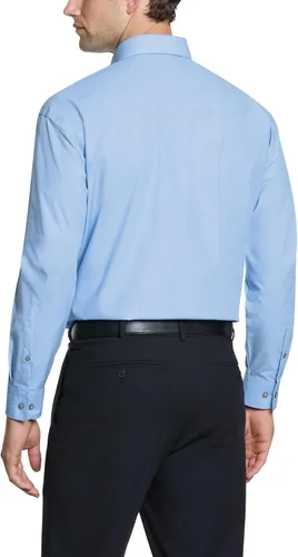 Vista 2 de Kenneth Cole Camisa de vestir para hombre, ajuste regular, color liso