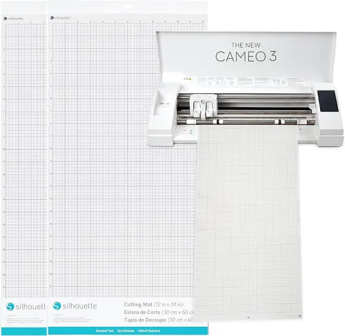 Vista 7 de Silhouette America CUT-MAT-24-3T Cameo - Alfombrilla de corte, color blanco