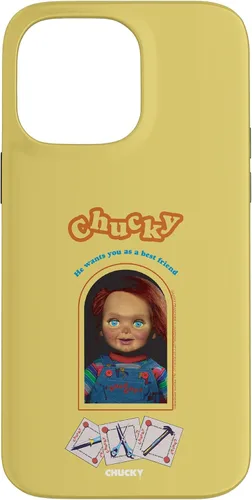 Vista 21 de Chucky Caja de estilo vintage para iPhone 17