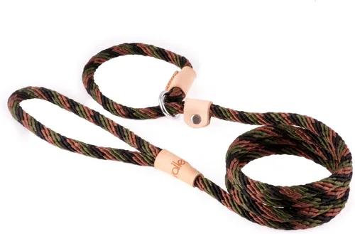 Vista 37 de Alvalley Correas de cuerda para perros con tapón, correas antideslizantes para mascotas para perros, correa suave trenzada sin tirones, ajustable