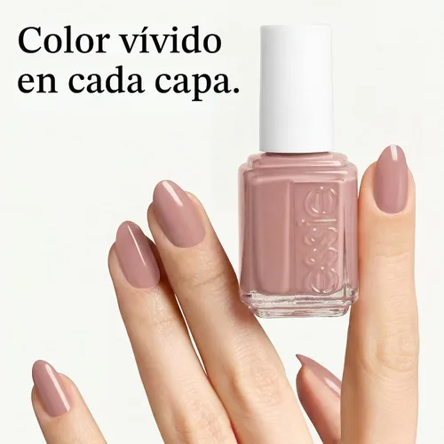 Vista 4 de essie - Esmalte de uñas de calidad de salón, vegano, Odd Squad, marrón rico, colección Odd Squad, 0.46 fl oz
