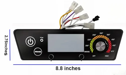 Vista 2 de Bbqzone Placa de control de termostato digital para Pit Boss Wood Pellet Grill Tailgater P7-340/Lexington P7-540/Classic P7-700/Austin XL