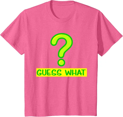 Vista 35 de Question Mark playera Guess What playera, hombre XL, Púrpura