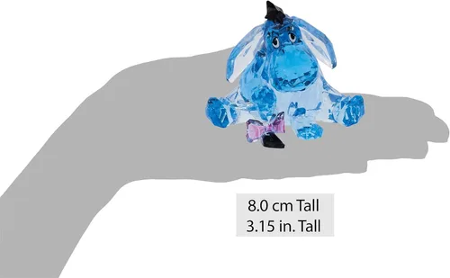 Vista 9 de Enesco Facets Disney Winnie The Pooh Eeyore - Figura sentada, 3 pulgadas, color azul
