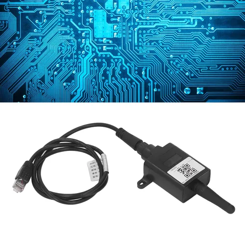 Vista 2 de Módulo WiFi inversor solar, accesorio de interfaz de monitoreo remoto estable para el hogar, carcasa de ABS industrial, paquete de 1