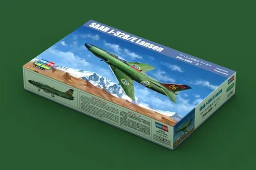 Vista 2 de Hobby Boss 1/48 Saab J-32B/E Lansen Modelo Kit