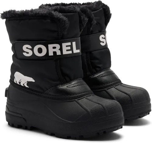 Vista 3 de SOREL Bota Snow Commander para niños pequeños negro (Black/Sea Salt)