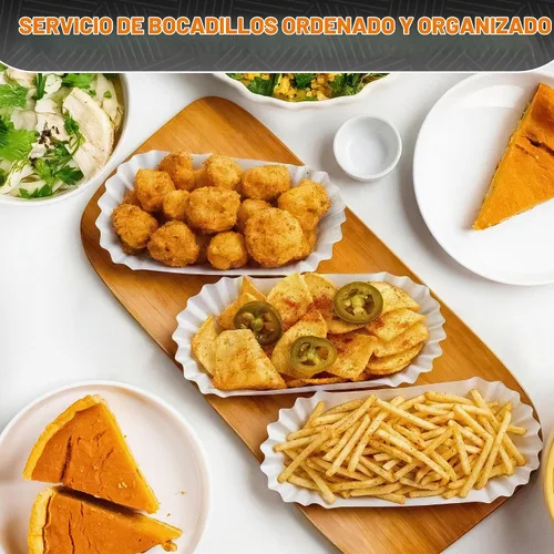 Vista 7 de 50 bandejas desechables para perros calientes para fiestas y barbacoas, bandejas de papel duraderas para perros calientes desechables para servir
