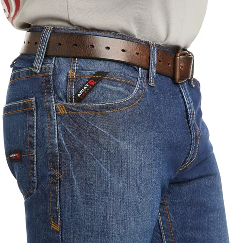 Vista 6 de ARIAT - Pantalones de mezclilla Fr M4 de tiro bajo y corte para botas para hombre