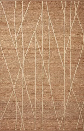 Vista 6 de Loloi Bodhi Collection BOD-02 Ivory/Natural 2'-3" x 3'-9" Accent Rug