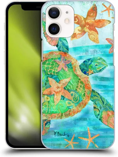 Vista 19 de Head Case Designs Officially Licensed Paul Brent Agate Mermaid Coastal Hard Back Case Compatible with Apple iPhone 12 Mini