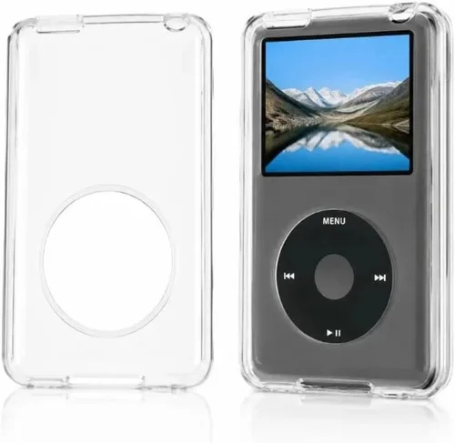 Vista 2 de Funda protectora completa transparente para iPod Classic versión delgada 6ª generación 80G/120G, 7ª generación, 160 GB