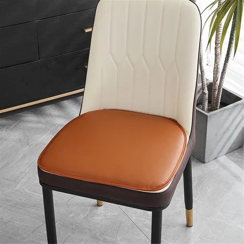 Vista 7 de Cojín antideslizante para silla con aspecto de cuero para asientos