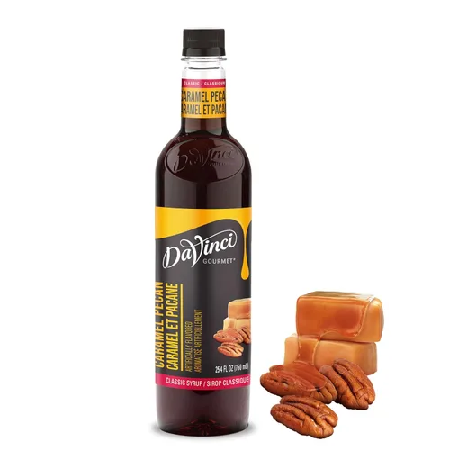 Vista 125 de DaVinci Gourmet Jarabe de azúcar de caña, botella de 25.4 fl oz (paquete de 2)
