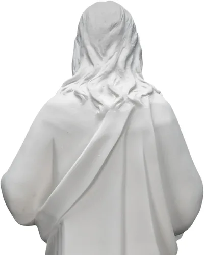 Vista 8 de Estatuas blancas del Sagrado Corazón de Jesús Made in Italy/Imagenes Blancas Sagrado Corazon de Jesus Hecha e Italia 31
