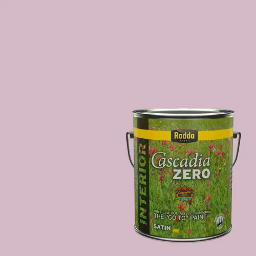 Vista 172 de Rodda Paint CASCADIA XL Pintura e imprimación de satén exterior en uno, cuarto de galón, bikini lavanda