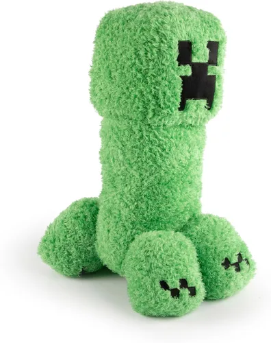 Vista 2 de Jay Franco Minecraft Almohada de Peluche Buddy - Almohada de Peluche Suave Rellena, 19 Pulgadas, Verde - Creeper 03