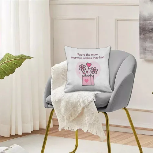 Vista 5 de Mom Birthday Gifts Velvet Pillow Covers 16X16 Best Mom Presents Valentines Day Gifts Mothers Day Presents from Daughter Son Mum Mama Gift Moms Gift