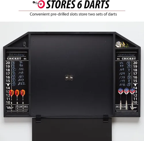 Vista 6 de Viper by GLD Products Resolute - Tablero de dardos, negro