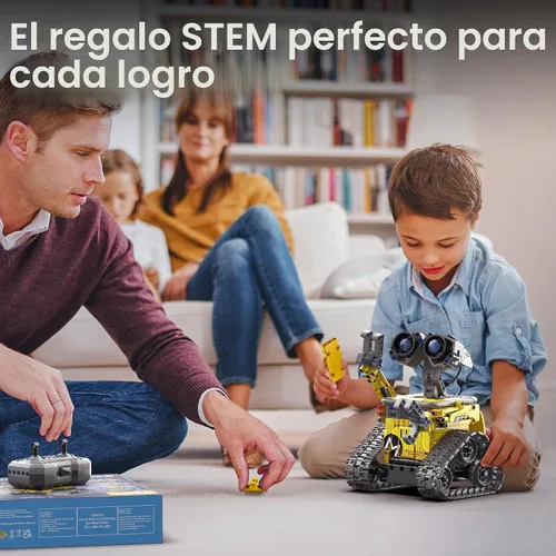 Vista 2 de Sillbird STEM Robot Kit de construcción con control remoto, regalos para niños de 8 a 13 años Coding Robotic Set, Educational Birthday Gifts
