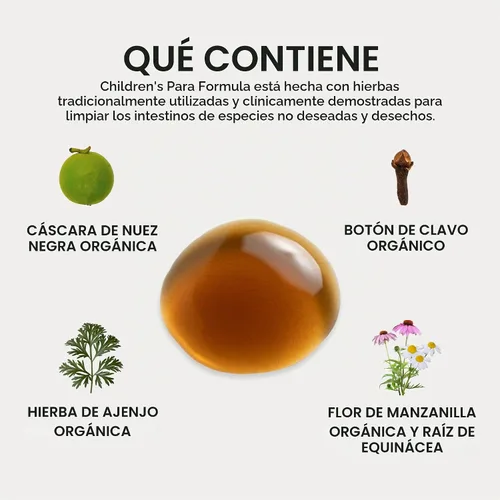 Vista 4 de Food Over Drugs Kids para Cleanse Formula, Organic Alcohol-Free Tincture