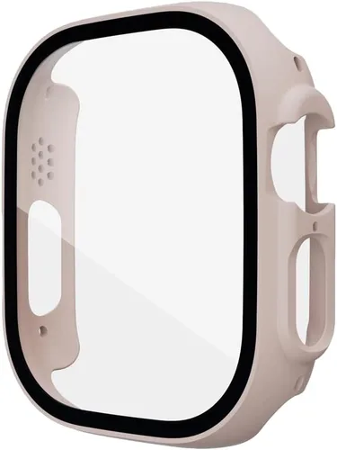 Vista 4 de Protector de pantalla de PC para Apple Watch Ultra de 1.929 in Smartwatch Glass+case Bumper Cubierta Templada para Iwatch Series 8 Ultra Accesorios