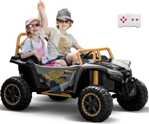 Vista 7 de Arctic CAT 24V 10Ah UTV de 2 plazas con licencia para niños de 6 a 12 años Azul