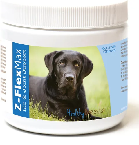 Vista 8 de Healthy Breeds Doberman Pinscher Z-Flex Max - Masticables suaves para cadera y articulaciones, 50