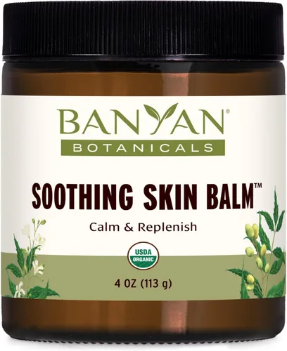 Vista 8 de Banyan Botanicals Bálsamo de belleza – Hidratante orgánico facial y corporal con shatavari y ashwagandha – Crema rica de noche, bálsamo de manos