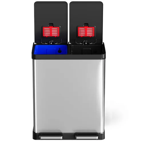 Vista 13 de iTouchless - Basurero de cocina con sensor automático con capacidad de 13 galones y filtro de olor