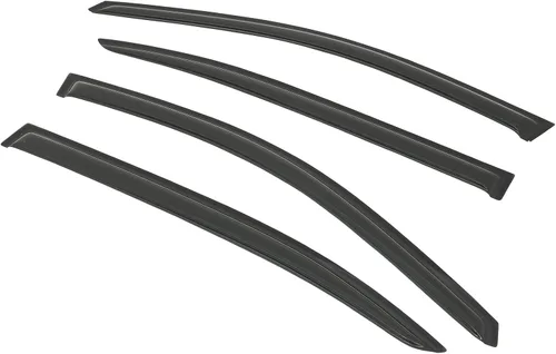 Vista 2 de SCITOO Viseras de ventana de montaje exterior deflector protector de lluvia compatible con 2008-2012 para Honda para Accord 4 piezas