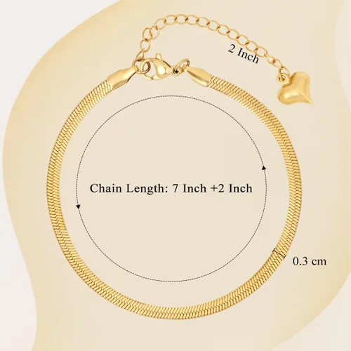 Vista 7 de Yowivon Dainty Gold Bracelet Adjustable Bolo Slider Bracelets Trendy 14K Gold Plated Pearl Bracelet Tarnish Free Gold jewelry for Women Mama Teen