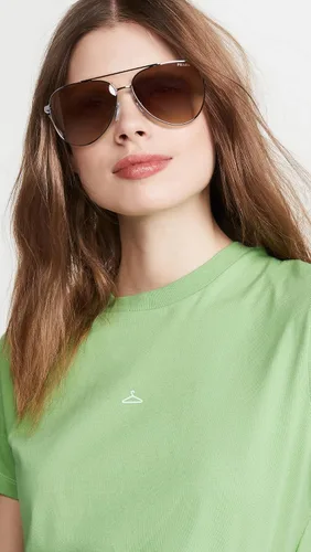 Vista 2 de Prada Gafas de sol clásicas de aviador para mujer