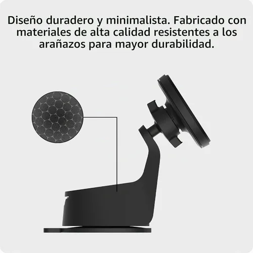 Vista 6 de Mous MagSafe - Soporte de succión para automóvil compatible con iPhone 17/16/15/14, Pixel 10, S26/S25