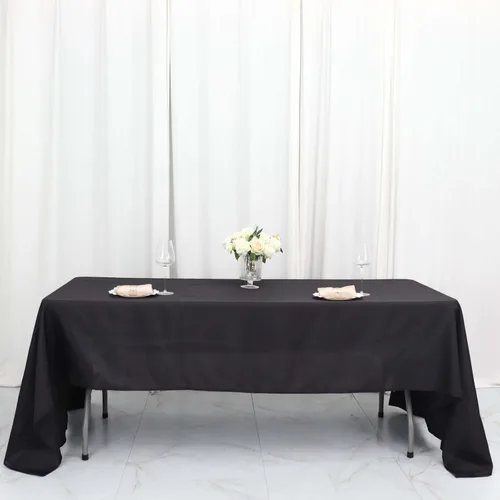 Vista 176 de Efavormart - Mantel rectangular, 60 x 102 pulgadas, resistente a las manchas y a las arrugas, lavable, mantel decorativo oblongo de tela de Amatista
