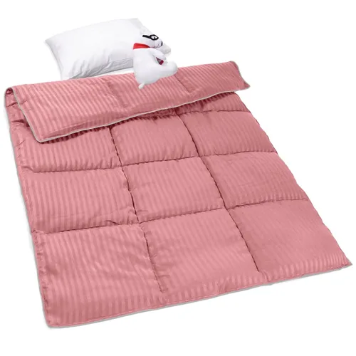 Vista 12 de ZPECC Edredón alternativo de plumón para niños pequeños, manta colcha hipoalergénica de 39 x 47 pulgadas, relleno de edredón para niños suave